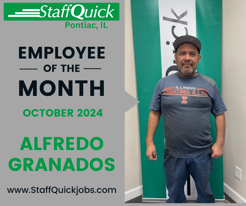 Pontiac StaffQuick Employee of the Month of October