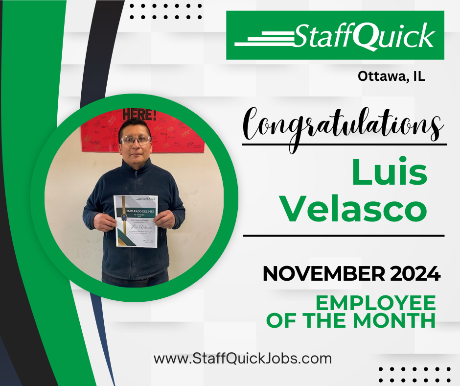 Ottawa StaffQuick Employee of the Month of November