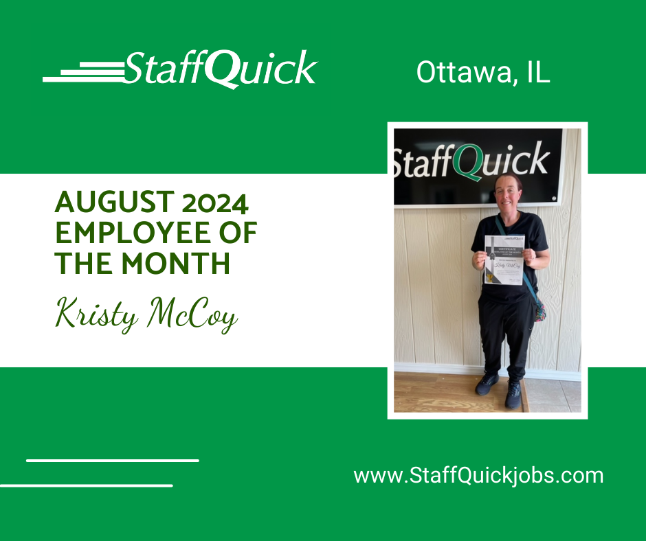 Ottawa StaffQuick Employee of the Month of August