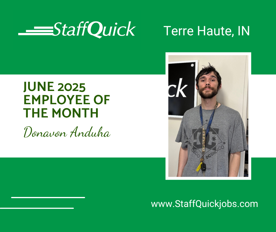 StaffQuick June employee of the month
