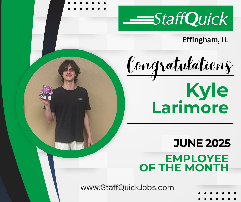 StaffQuick June employee of the month