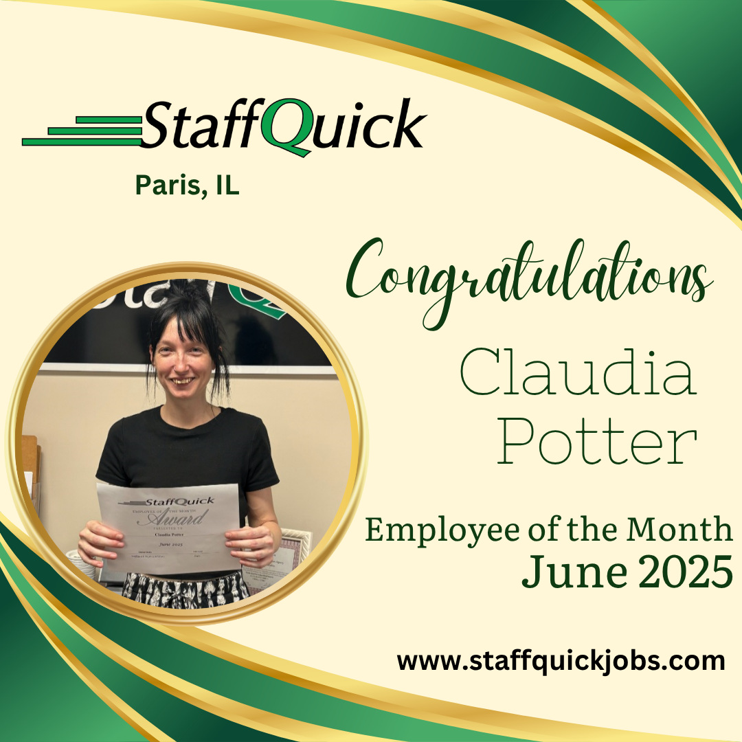 StaffQuick June employee of the month