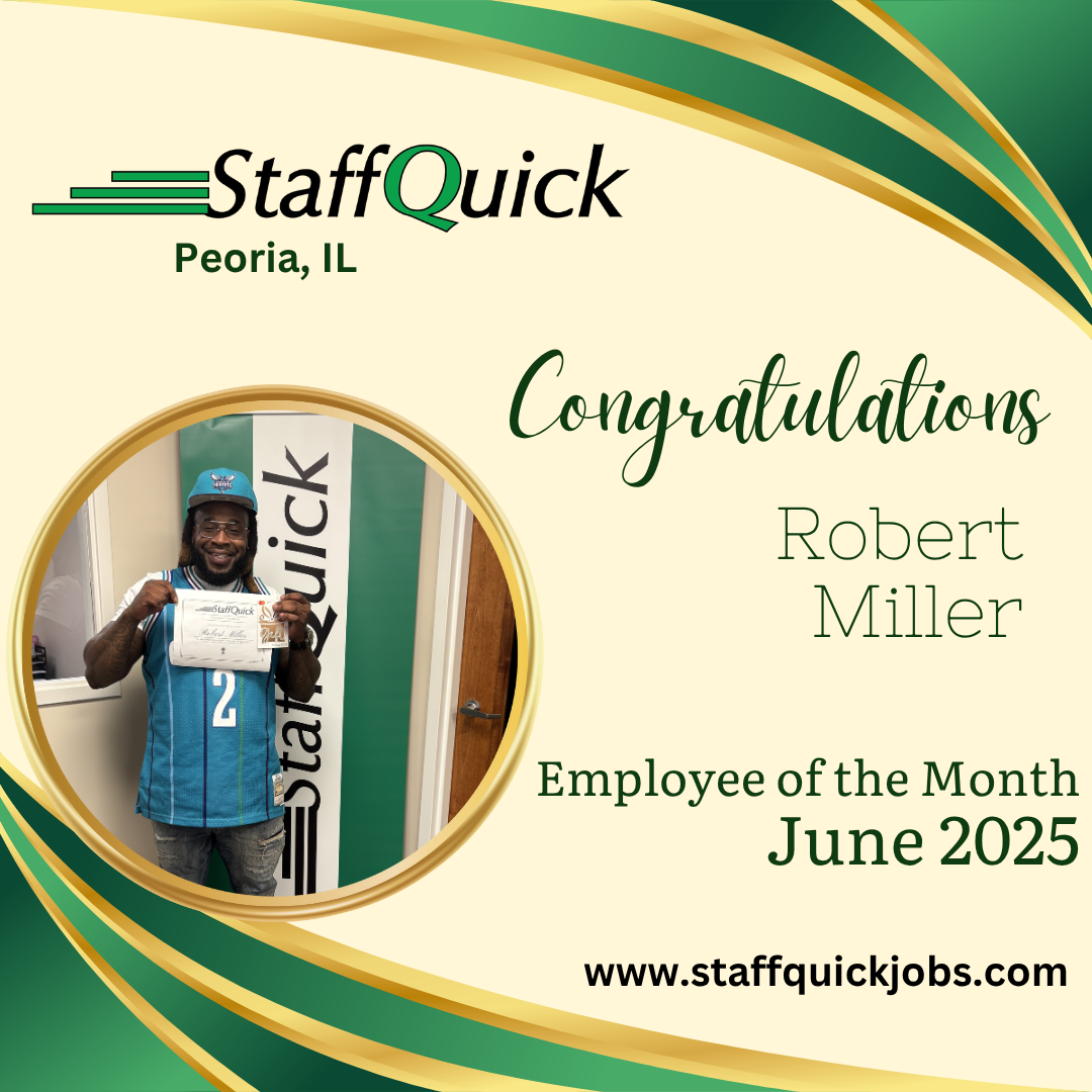 StaffQuick June employee of the month