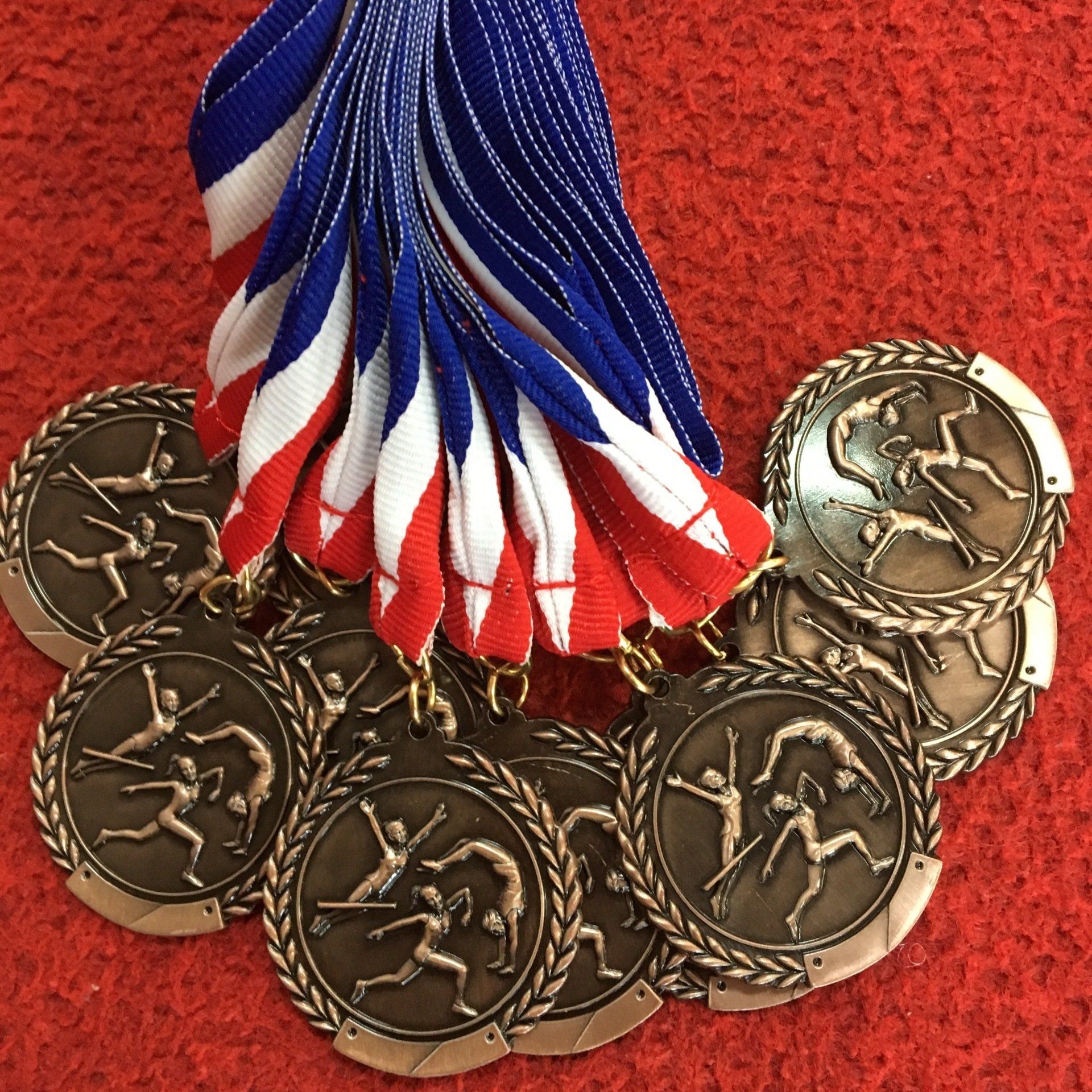 Gymnastics program medals