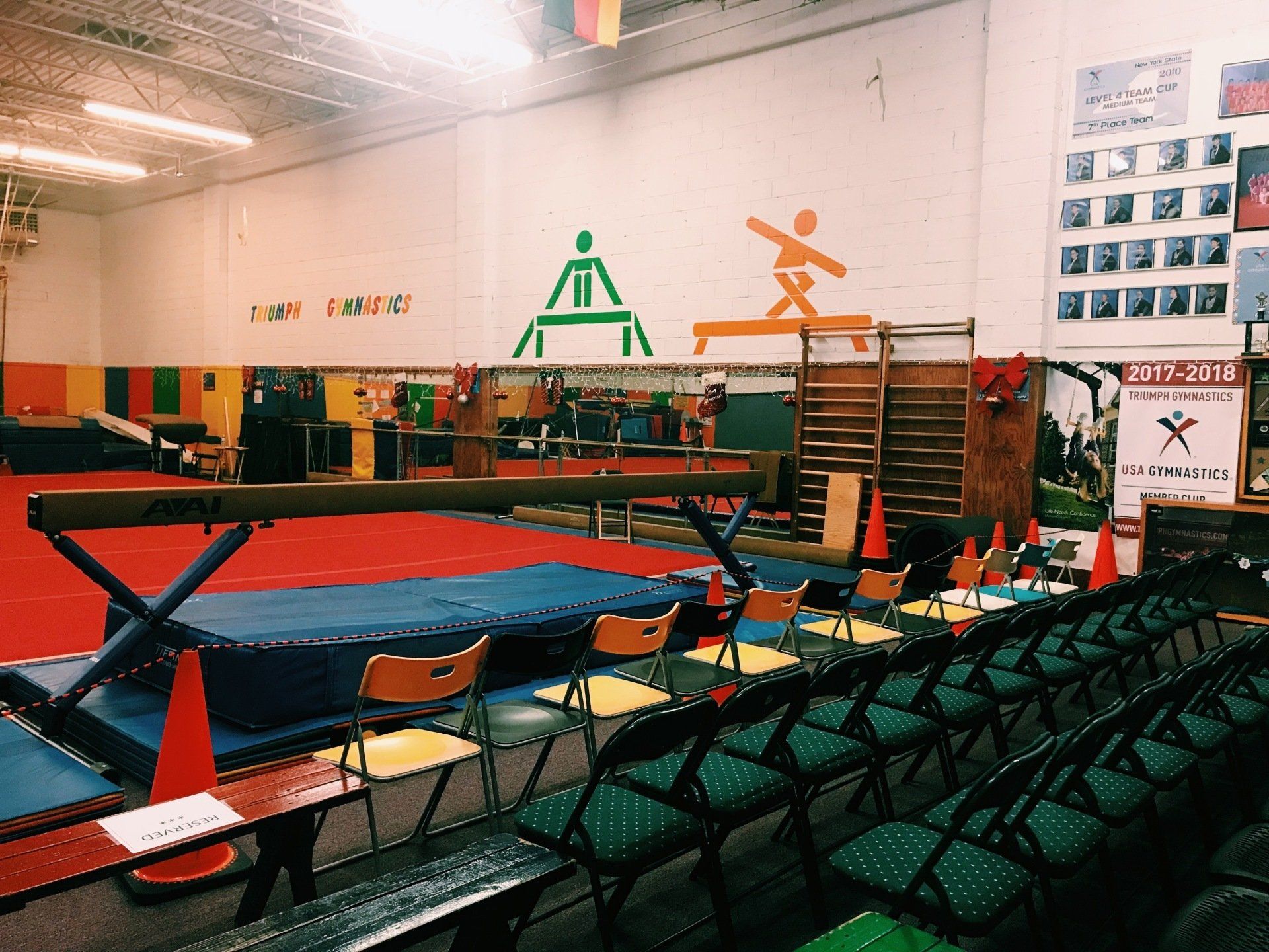 Gymnastics facility