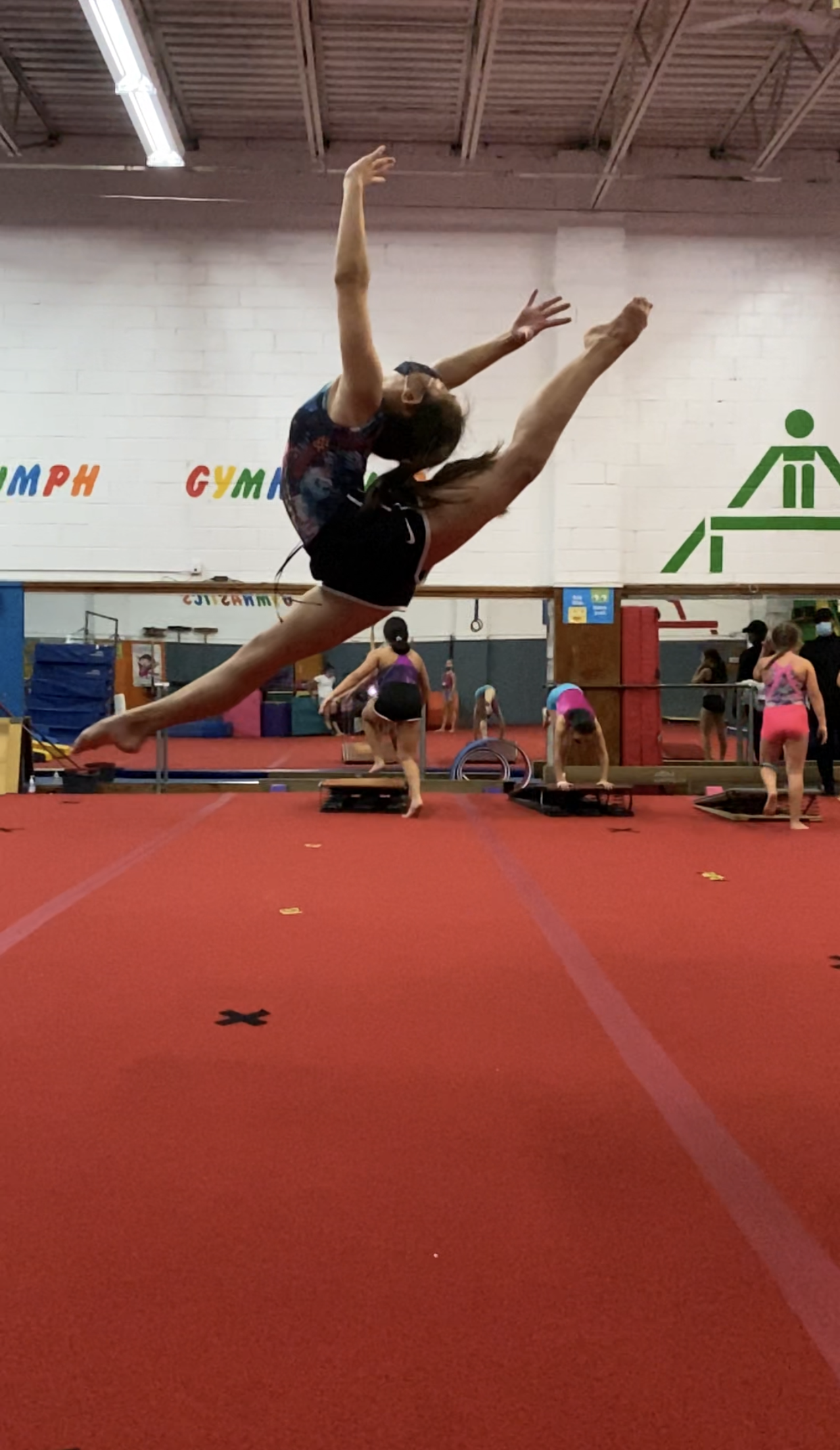 acrobatic exhibition