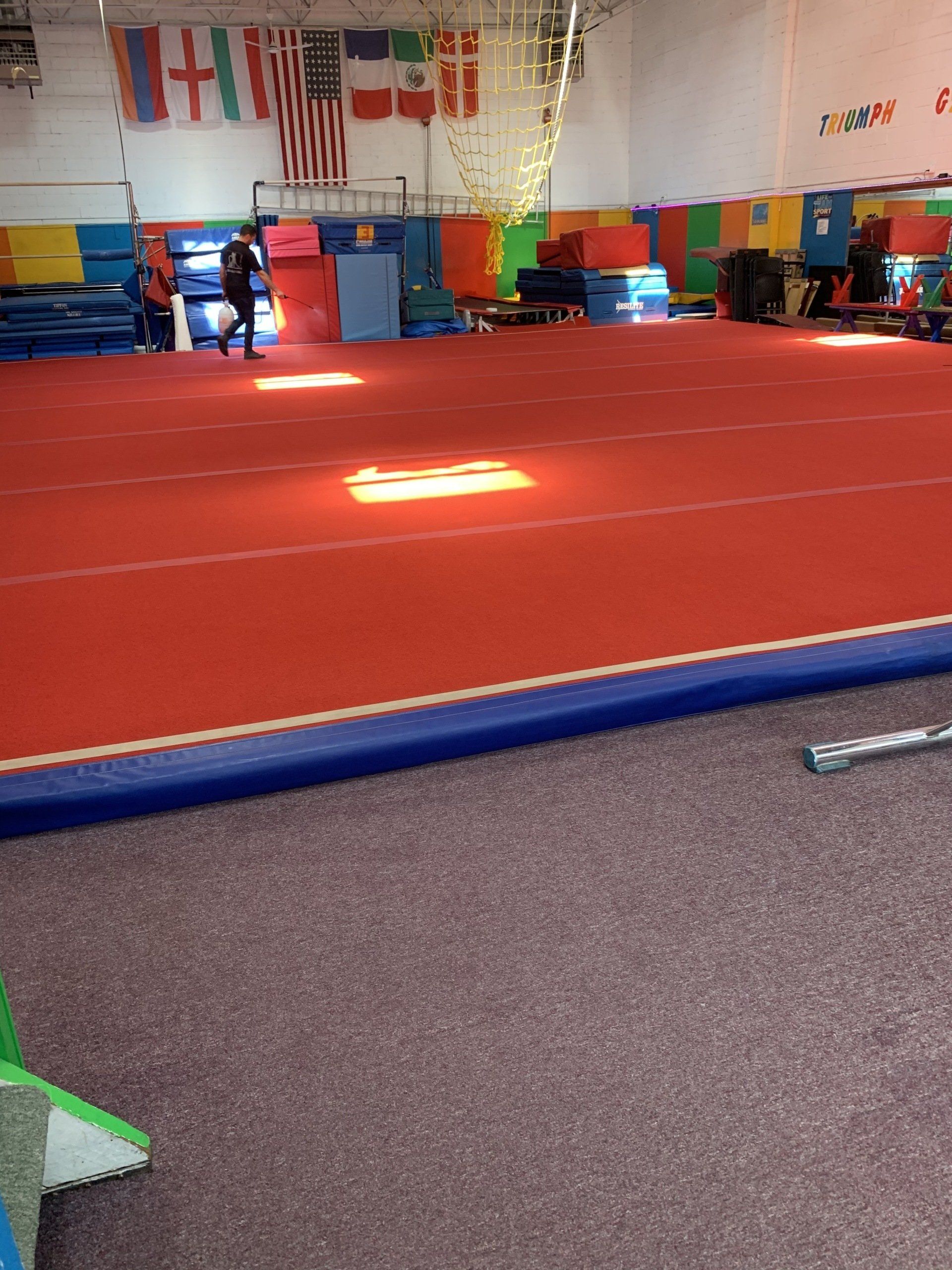 Triumph Gymnastics room