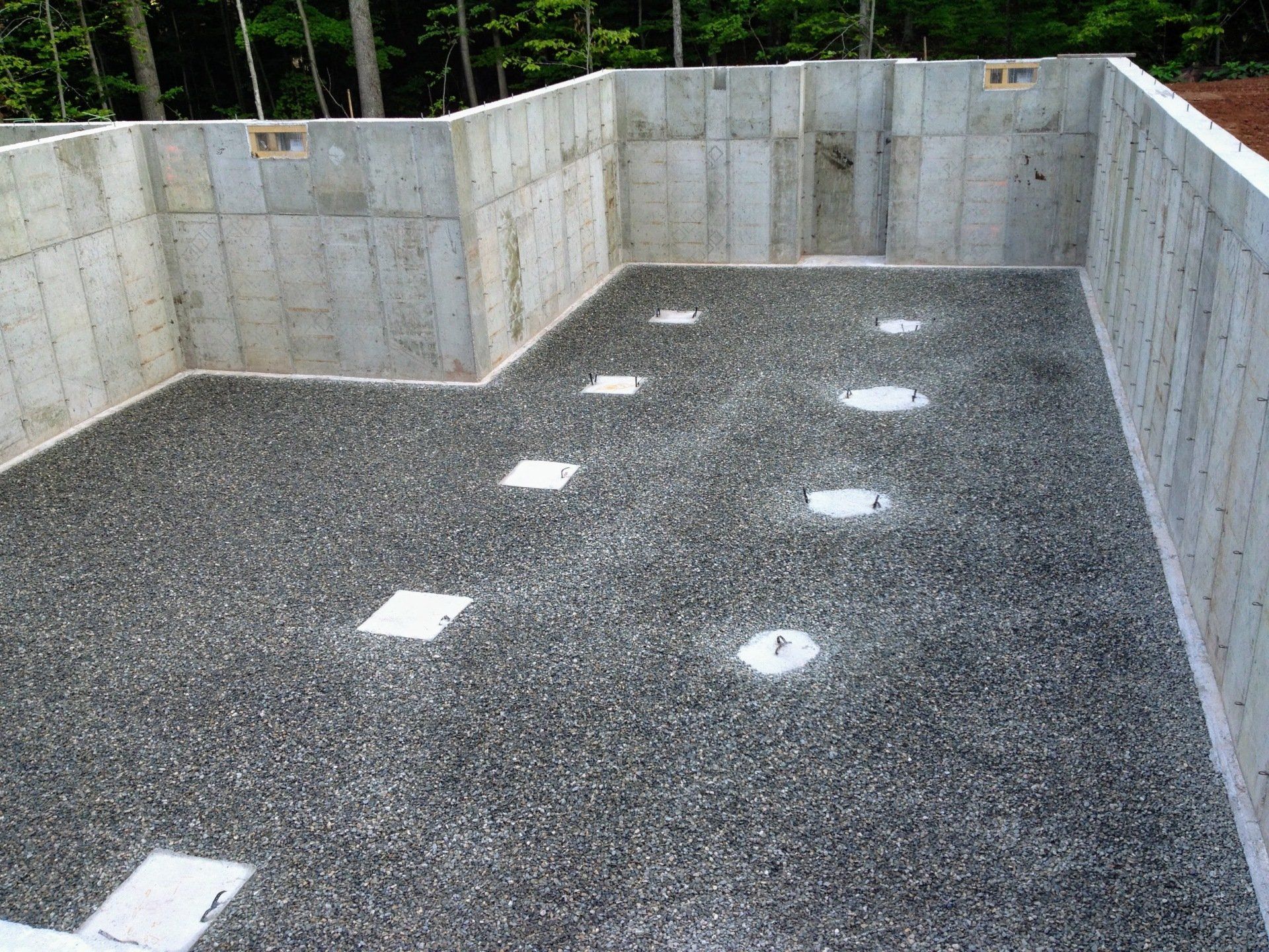 Foundation excavation East Hampton CT