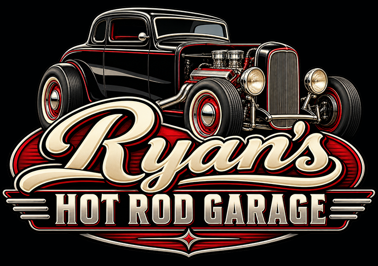 Ryan's Hotrod Garage- logo