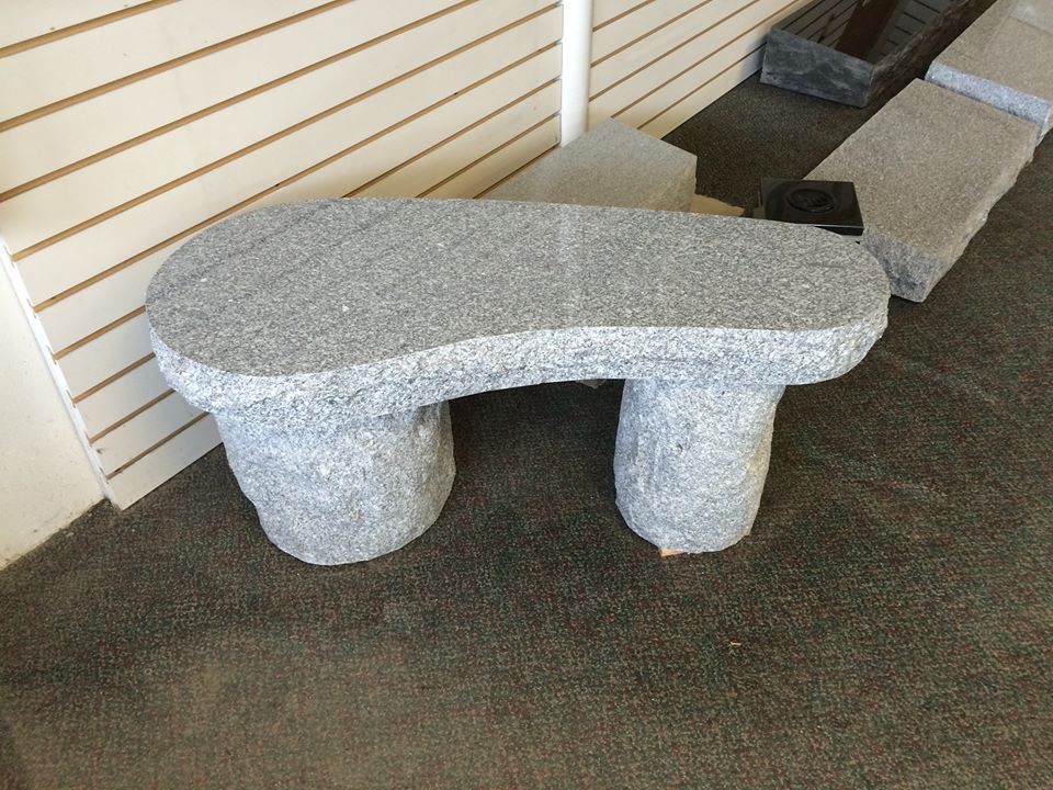 Stone bench