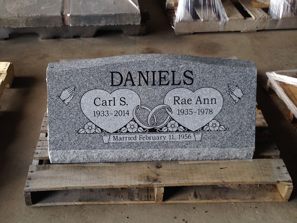 Engraved stone