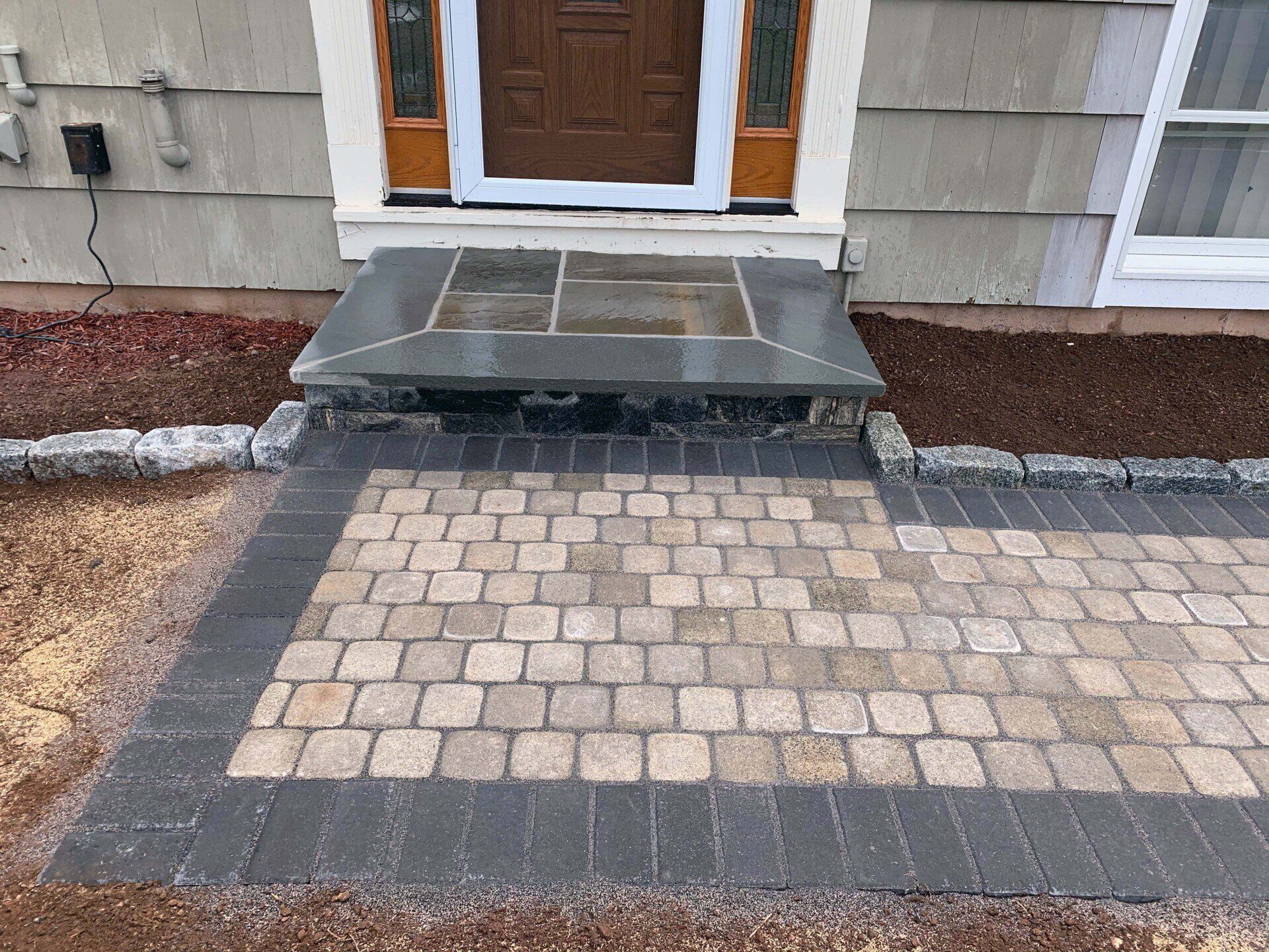 Beautiful steps and walkway