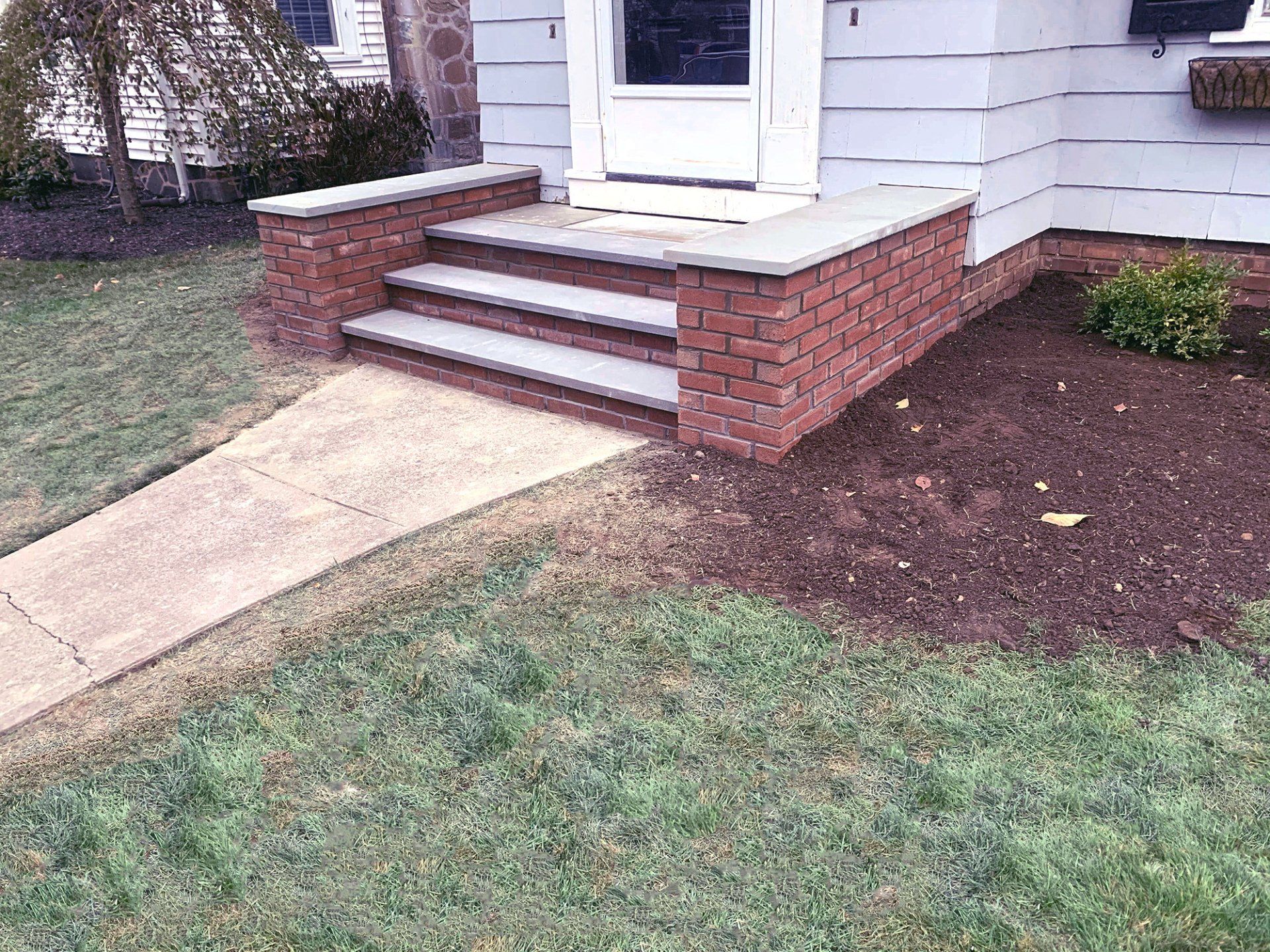 Beautiful steps and walkway