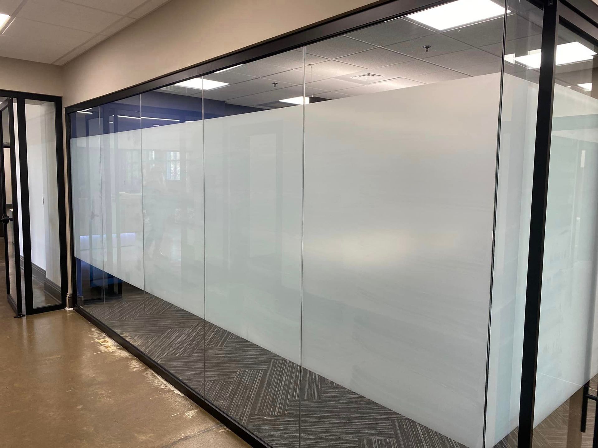 Interior Office Window Tint
