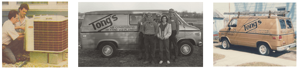 Tong's Air Conditioning, Heating and Plumbing history