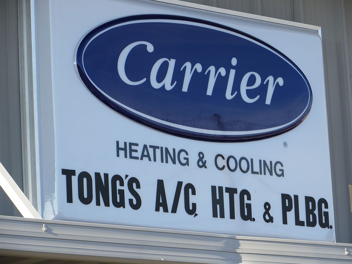 Tong's Air Conditioning, Heating & Plumbing, Inc. signage