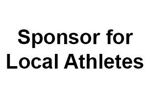 Sponsor for Local Athletes