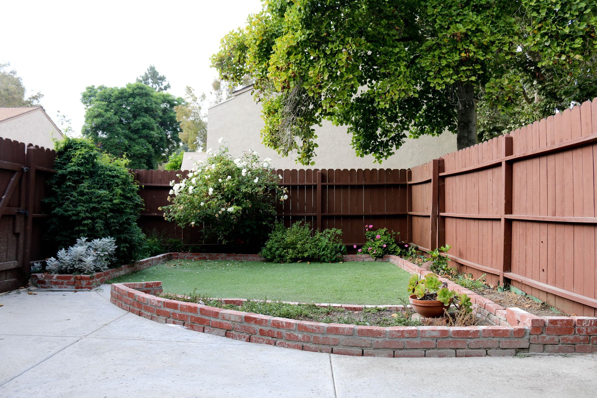 artificial turf installation
