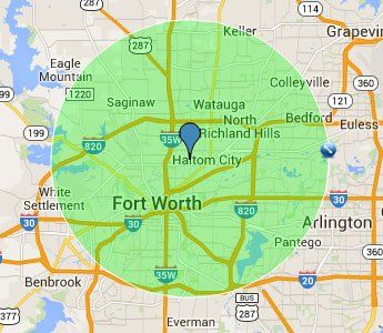 radius Fort Worth, TX
