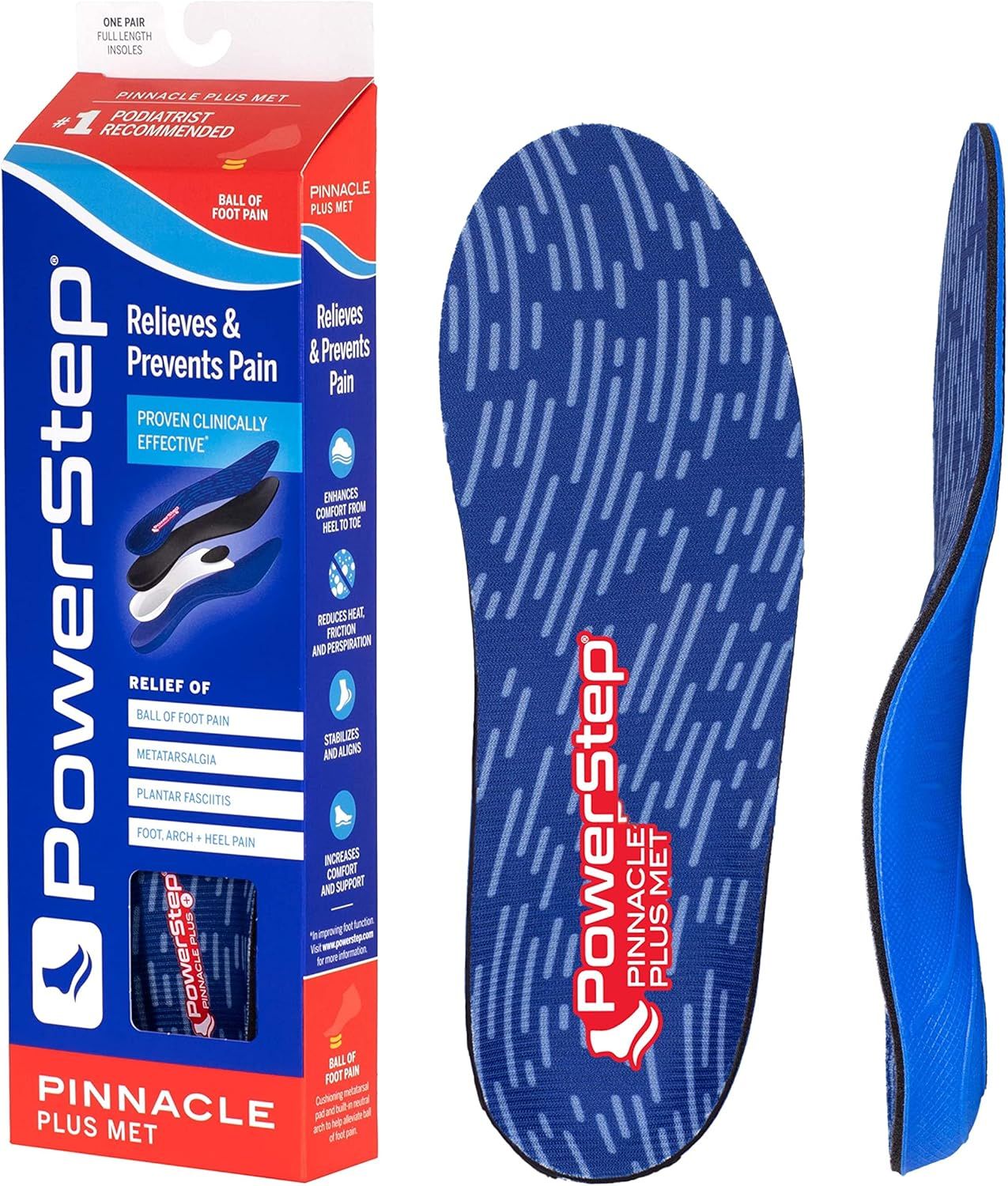 PowerStep pinnacle plus met insole