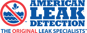 A logo for American leak detection the original leak specialists