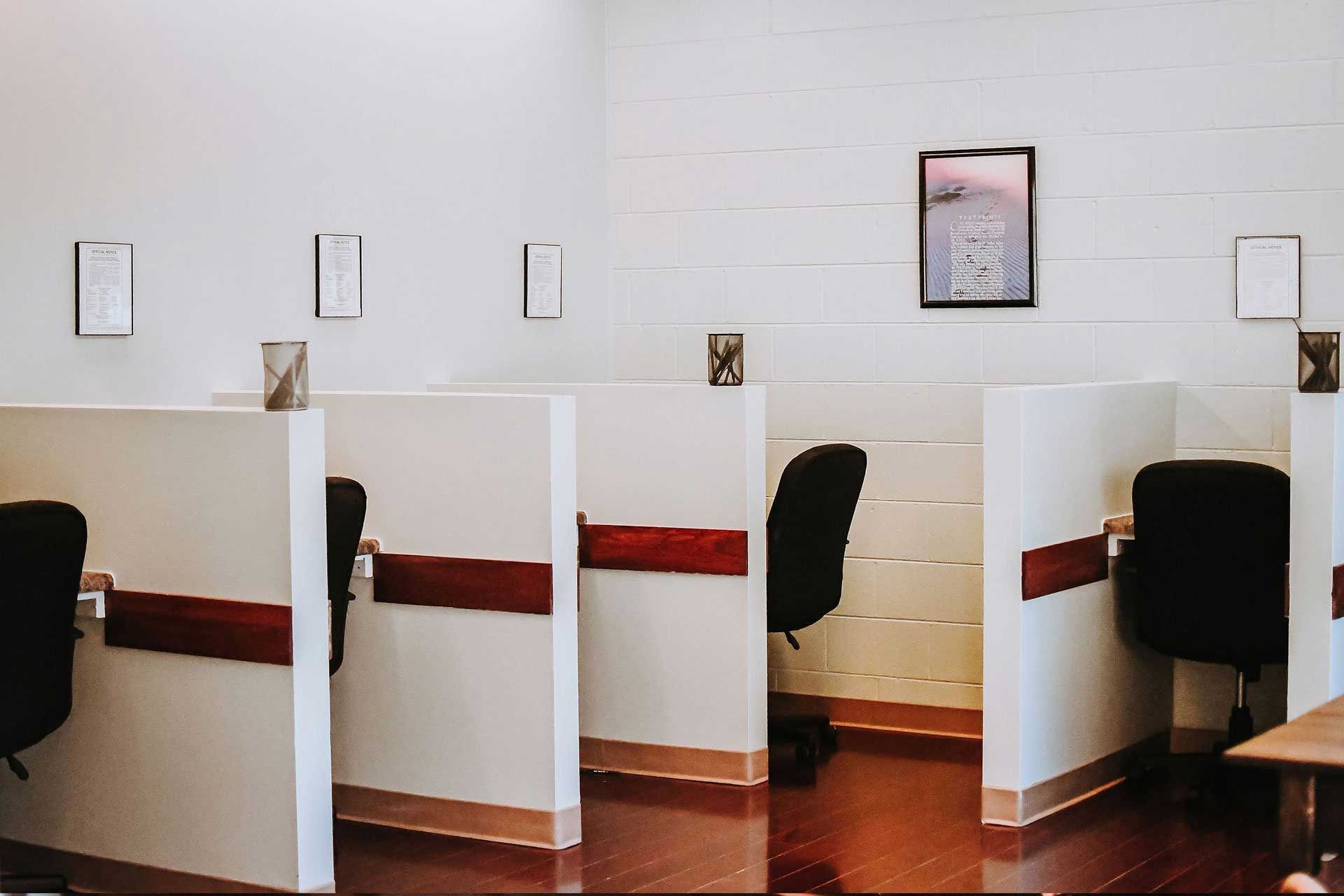 Applicants applying for a job