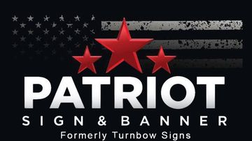 Patriot Sign and Banner - Logo