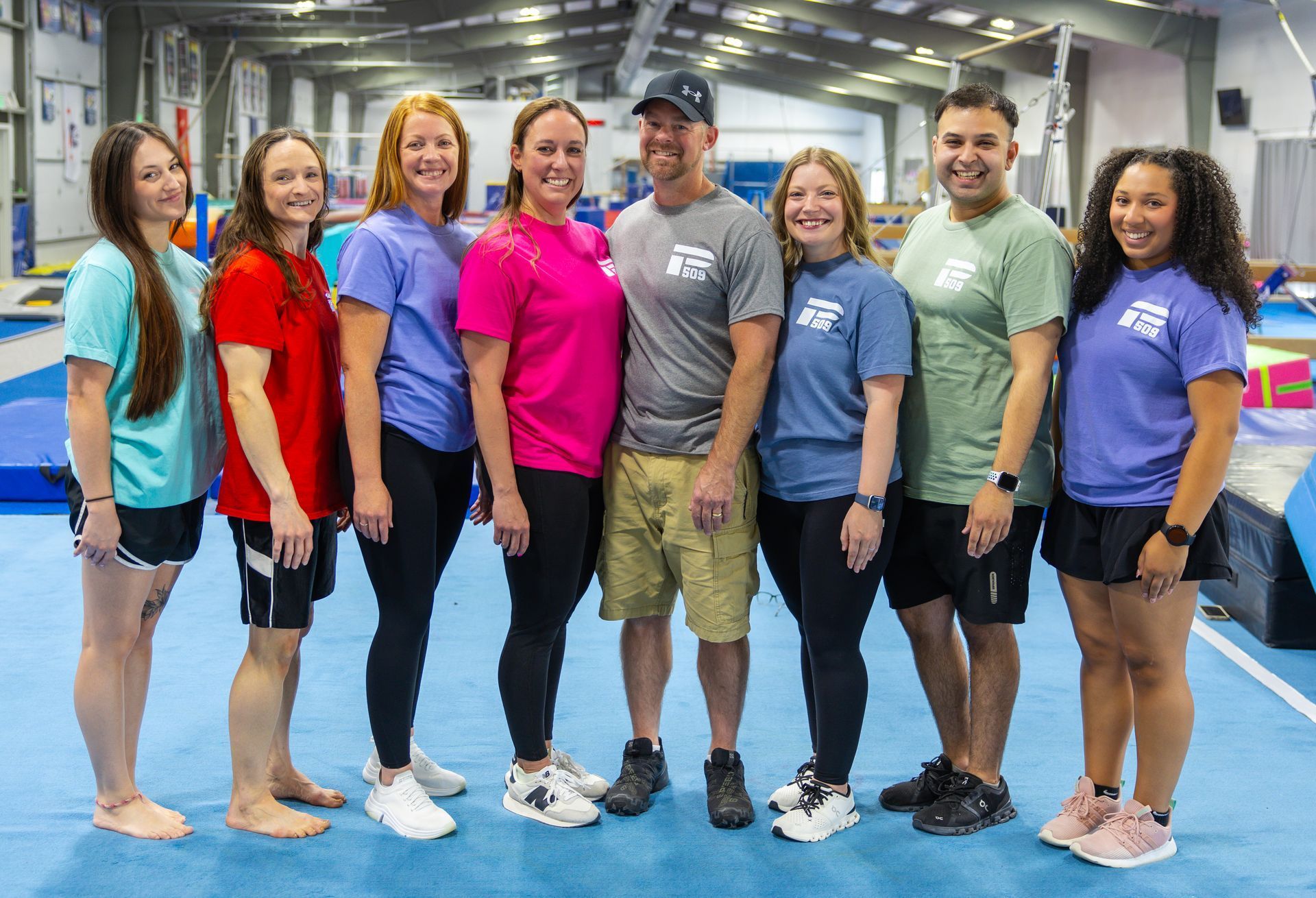 Precizion 509 Gymnastics management team