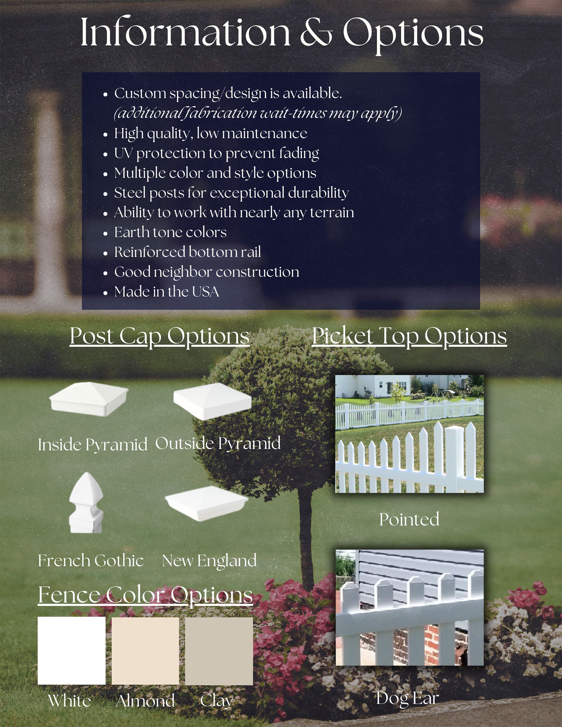 Badger Vinyl Products Brochure 
