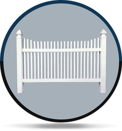 Cardinal Picket Fence Style