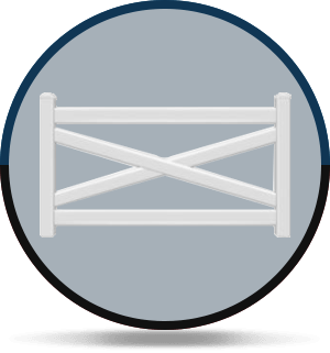 Learn More About Ranch-Rail Fence Style Crossbuck Ranch-Rail Fence