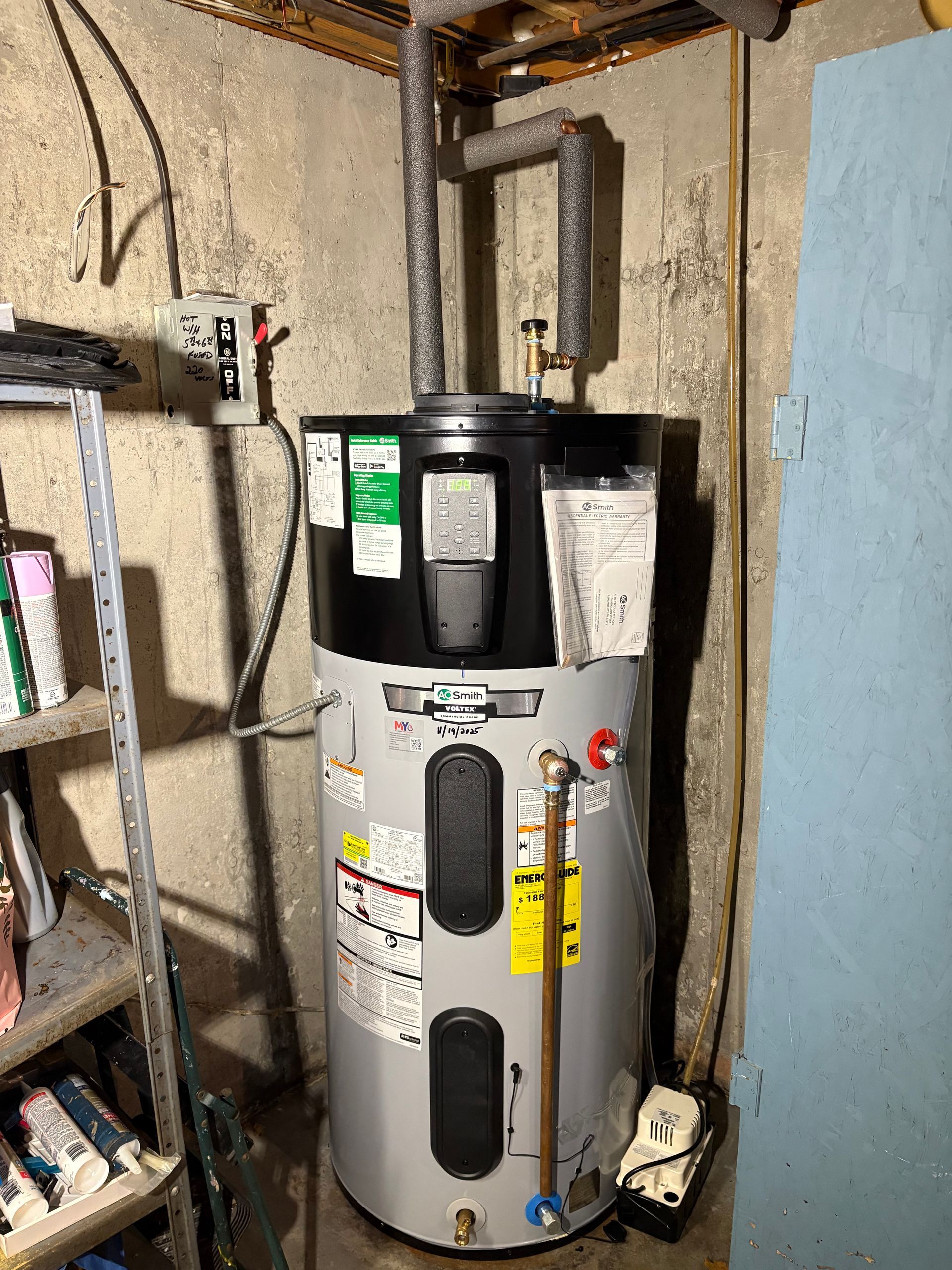 A.O. Smith Voltex® Hybrid Electric Heat Pump Water Heater