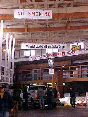 Warehouse of Capital Lumber Company