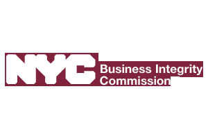 The logo for the NYC Business Integrity Commission