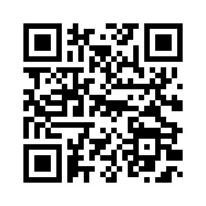 QR code with a pattern of black and white squares.