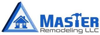 The logo for master remodeling llc shows a house and a hammer.