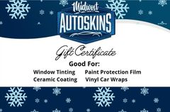 Midwest AutoSkins Gift Certificate