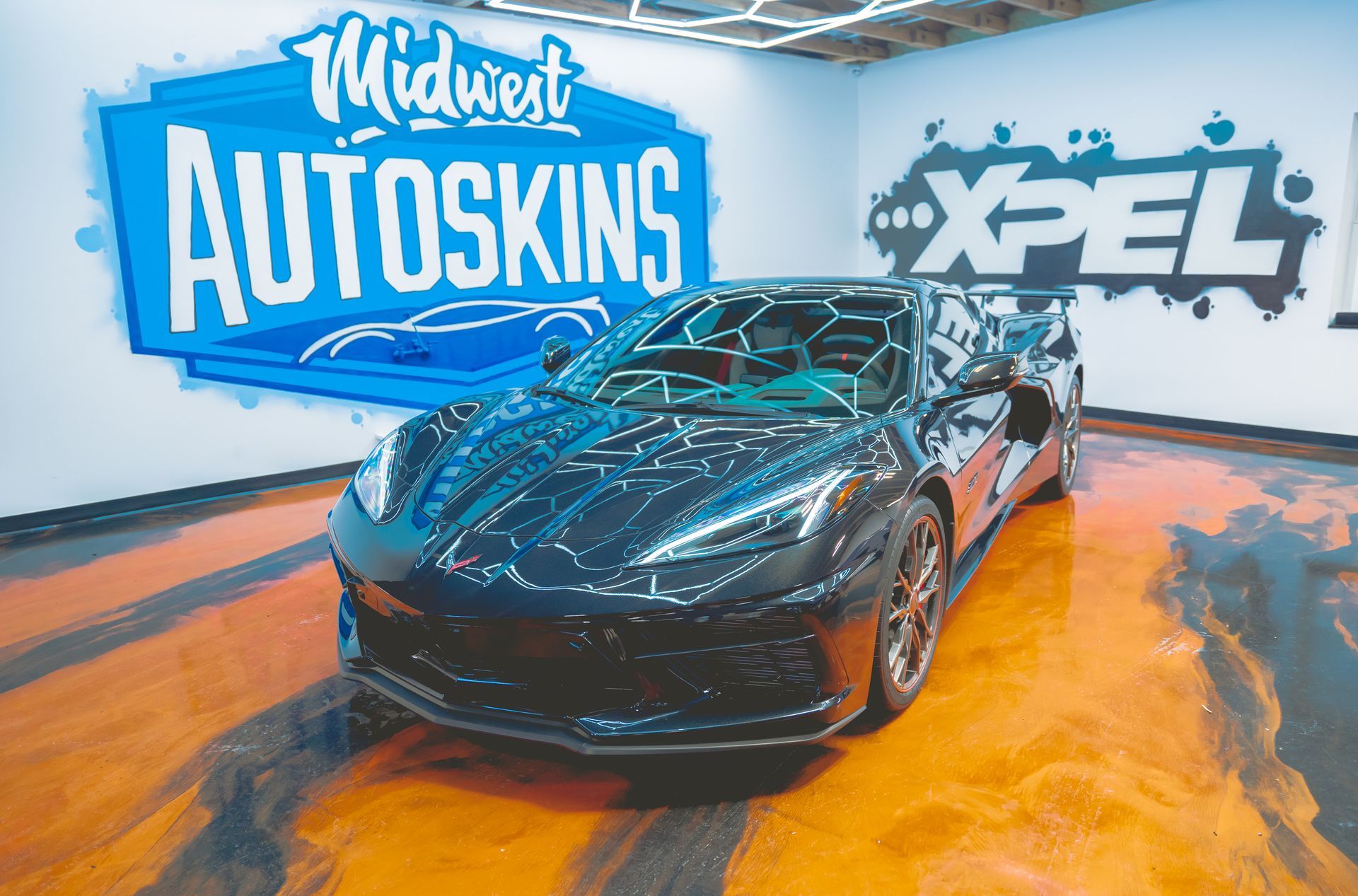 Luxury car paint protection film