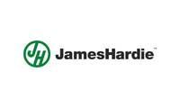 James Hardie logo with green 