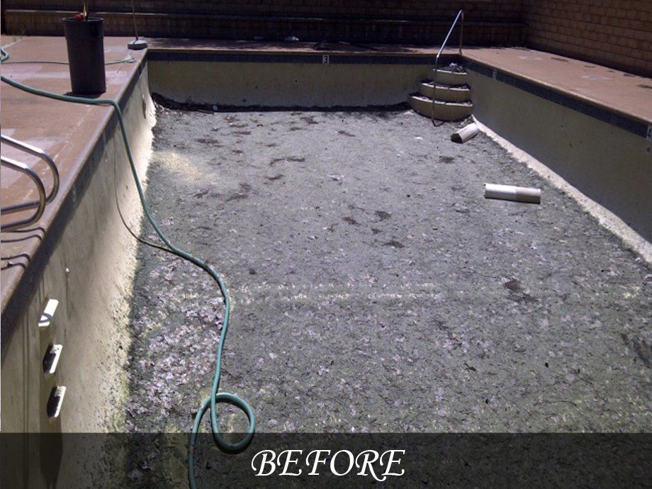 Commercial pools cleaning