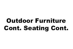 Outdoor Furniture Cont. Seating Cont.