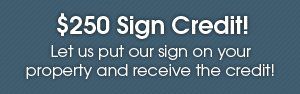 $250 Sign credit