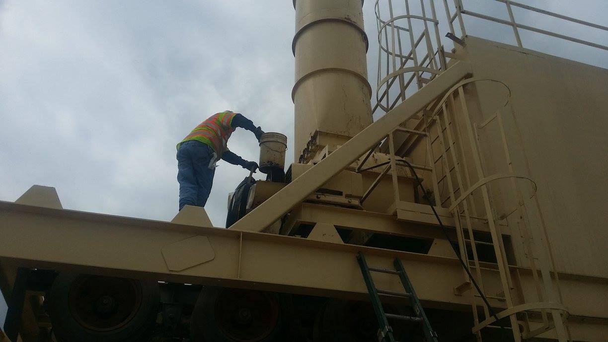 Industrial generator service