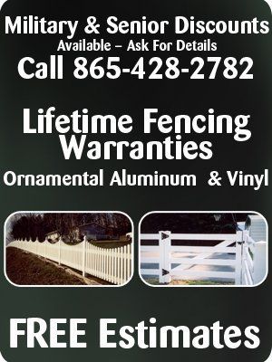 Vinyl Picket and Privacy Fencing - Newport, TN - Shoemaker's Fencing