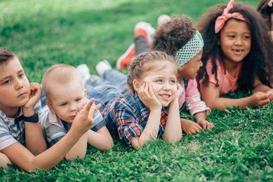 Children in a park