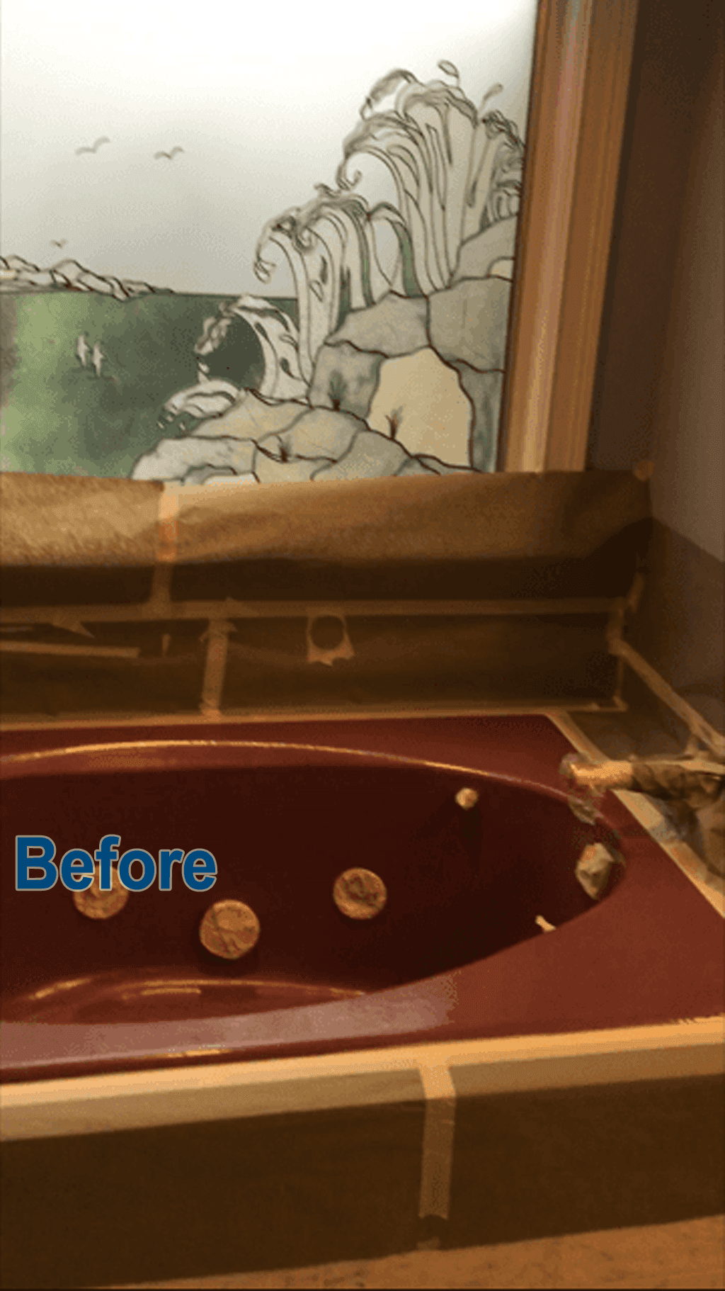 Bathtub repairs