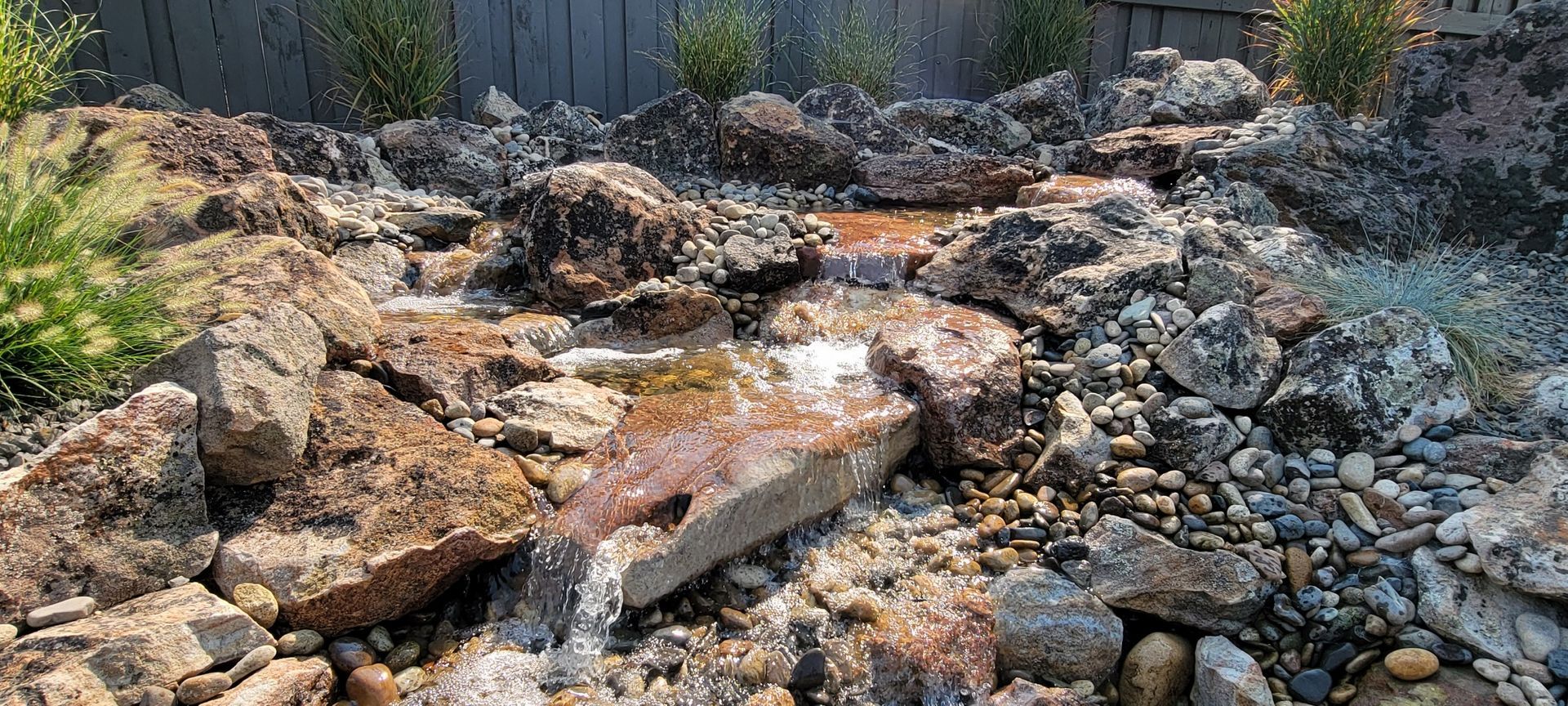 Fisher gray boulders