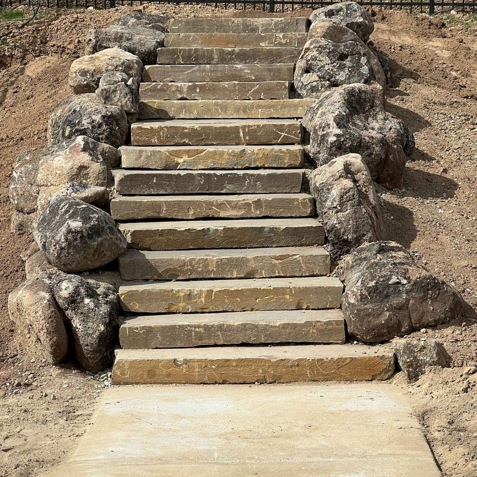 Stone staircase
