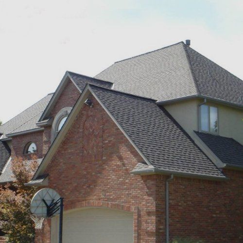 Shingle roof
