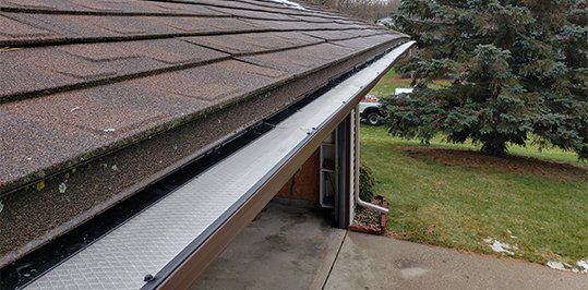 Gutter Protection System Gutter Guards Ludington Mi